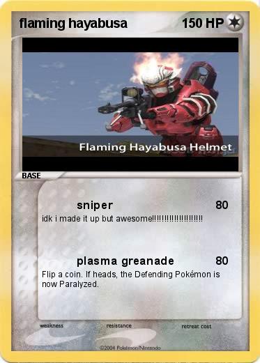 Pokemon flaming hayabusa