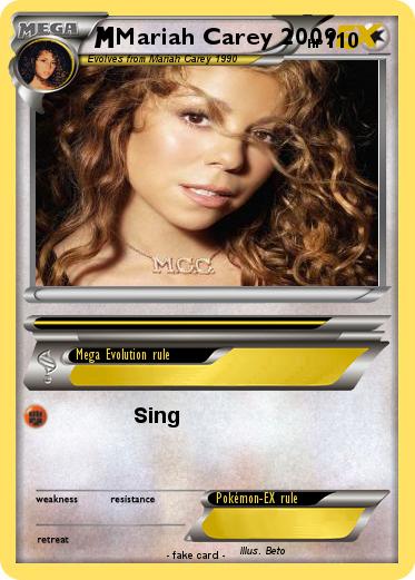 Pokemon Mariah Carey 2009
