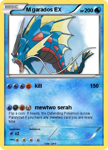 Pokemon M garados EX