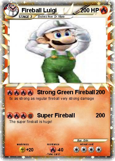 Pokemon Fireball Luigi