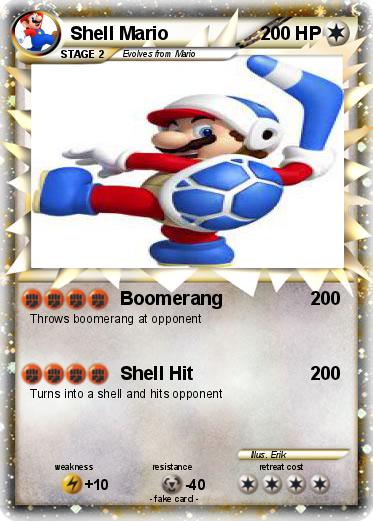 Pokemon Shell Mario