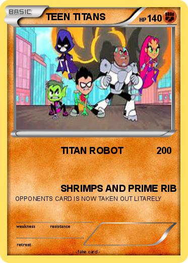 Pokemon TEEN TITANS