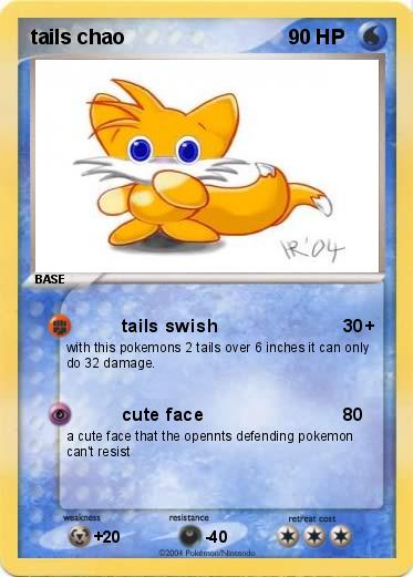 Pokemon tails chao