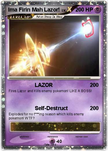 Pokemon Ima Firin Mah Lazor!