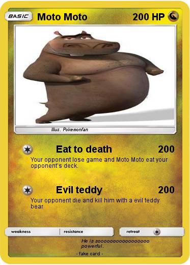 Pokemon Moto Moto