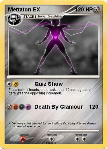 Pokemon Mettaton EX