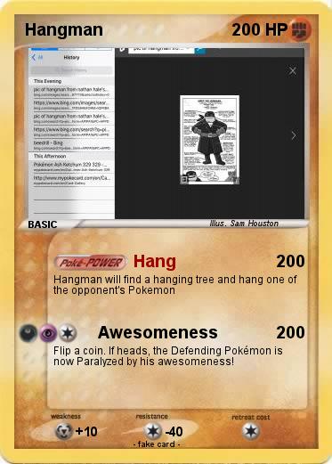 Pokemon Hangman