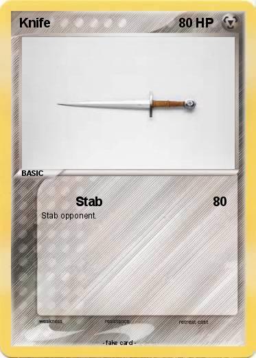 Pokemon Knife