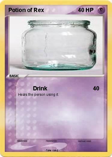 Pokemon Potion of Rex