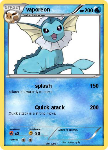 Pokemon vaporeon