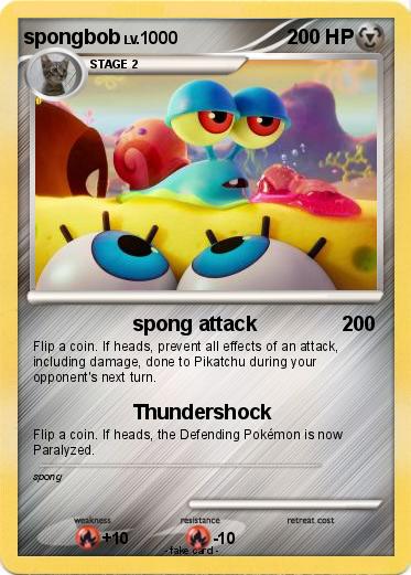 Pokemon spongbob