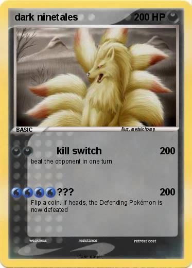 Pokemon dark ninetales
