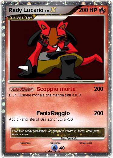 Pokemon Redy Lucario