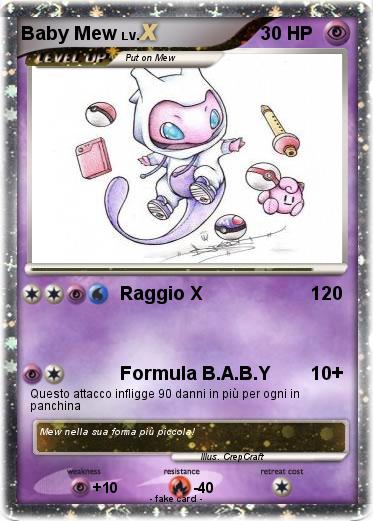 Pokemon Baby Mew