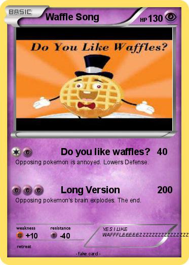Pokemon Waffle Song