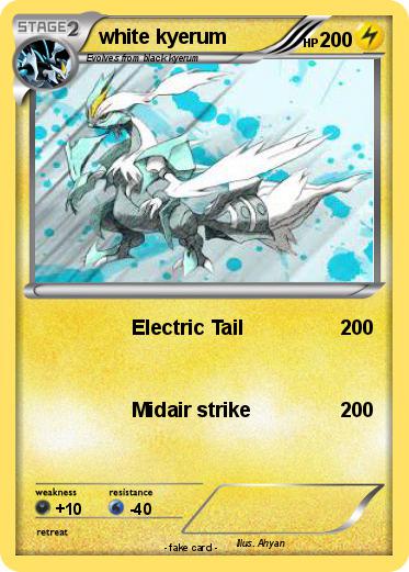 Pokemon white kyerum