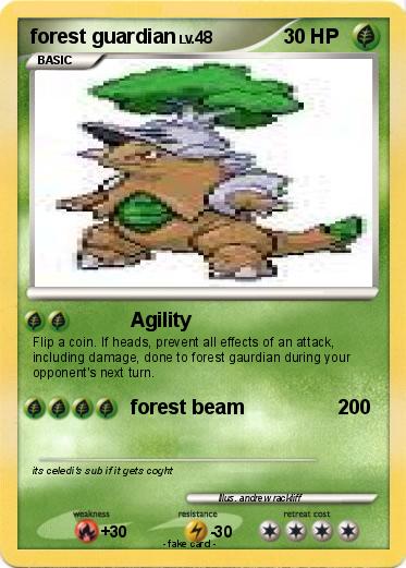 Pokemon forest guardian