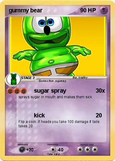 Pokemon gummy bear