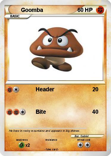 Pokemon Goomba