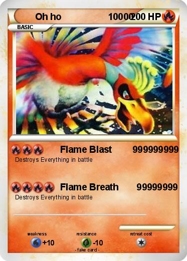 Pokemon Oh ho                  10000