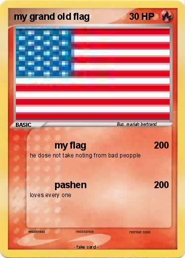 Pokemon my grand old flag