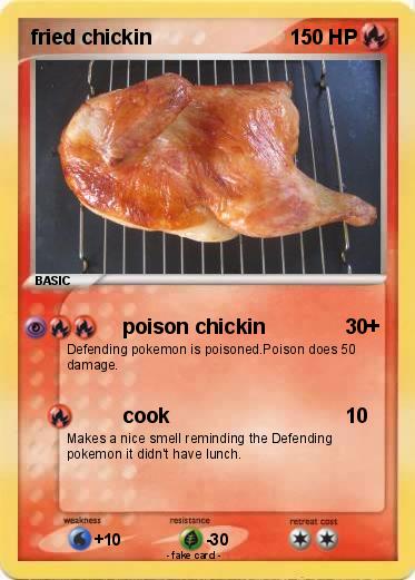 Pokemon fried chickin
