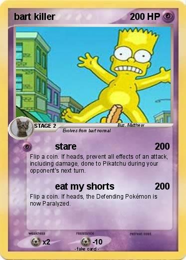 Pokemon bart killer
