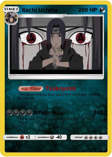 Pokemon Itachi Uchiha