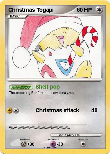 Pokemon Christmas Togapi