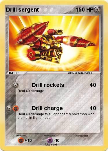 Pokemon Drill sergent