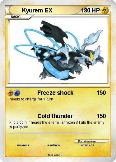 Pokemon Kyurem EX