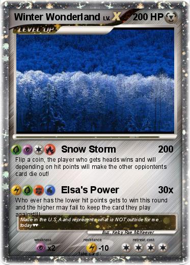 Pokemon Winter Wonderland