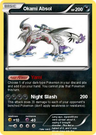 Pokemon Okami Absol