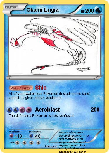 Pokemon Okami Lugia