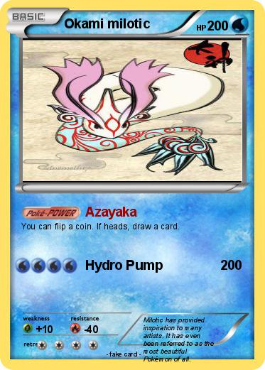 Pokemon Okami milotic