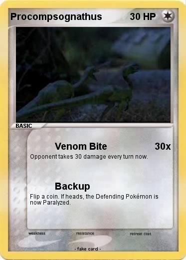 Pokemon Procompsognathus