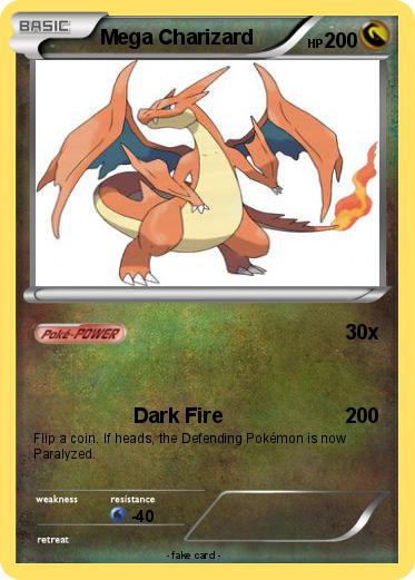 Pokemon Mega Charizard