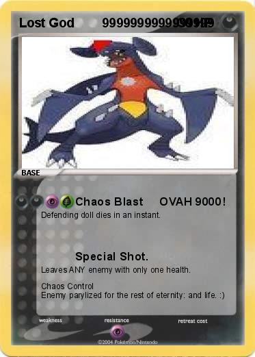 Pokemon Lost God        9999999999999999