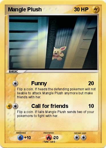 Pokemon Mangle Plush