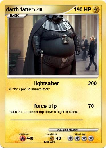 Pokemon darth fatter