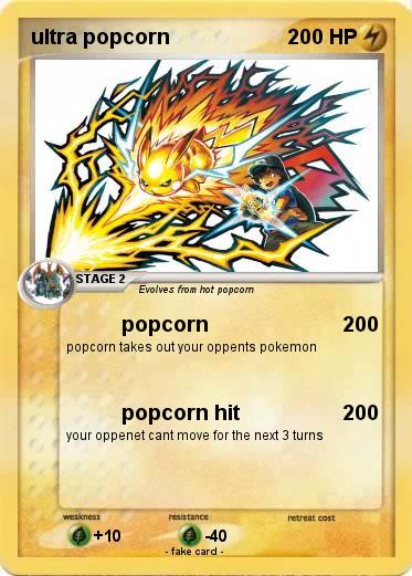 Pokemon ultra popcorn