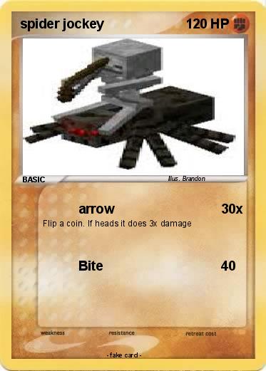 Pokemon spider jockey