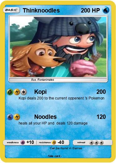 Pokemon Thinknoodles