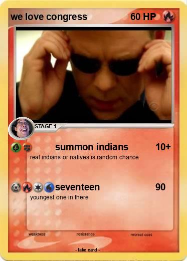 Pokemon we love congress