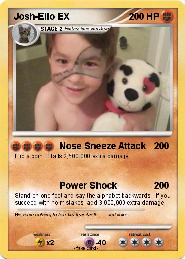 Pokemon Josh-Ello EX