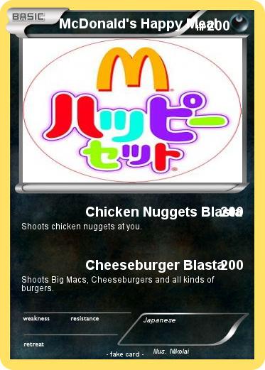 Pokemon McDonald's Happy Meal