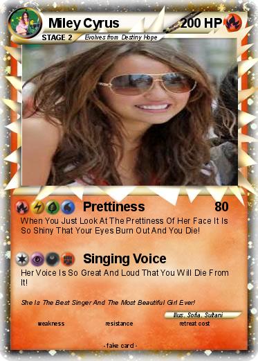 Pokemon Miley Cyrus