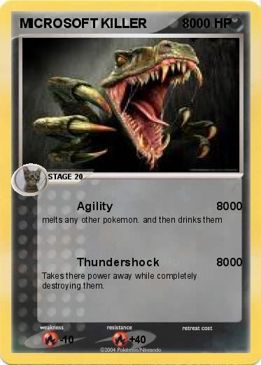 Pokemon MICROSOFT KILLER
