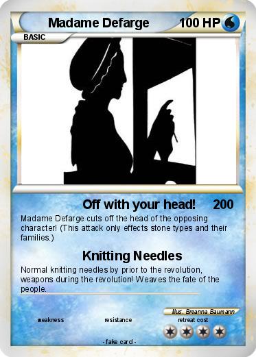 Pokemon Madame Defarge