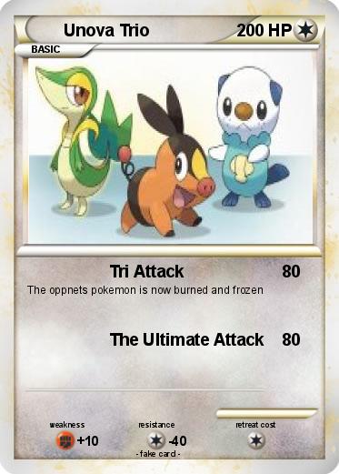 Pokemon Unova Trio